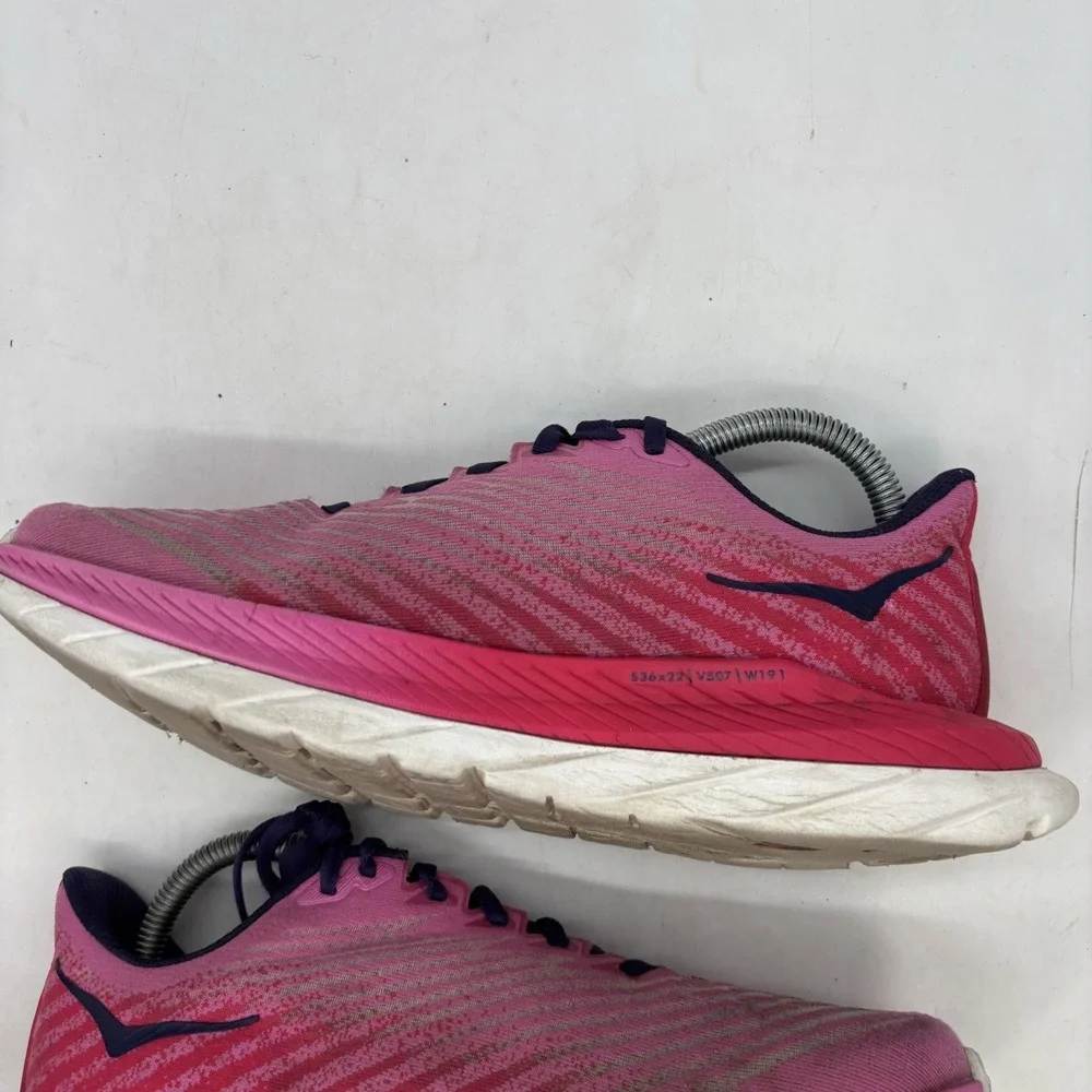 Hoka Mach 5 Shoes Womens 8.5 Castlerock Sneakers Comfort Running 1127894 BC STL